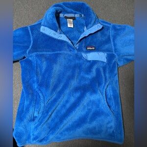 Patagonia Women's Vibrant Blue Fleece Pullover